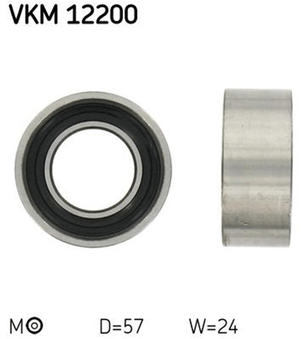 SKF 12200 - Triger Gergi Rulmani - Fiat Tempra/tipo/slx/uno/doblo