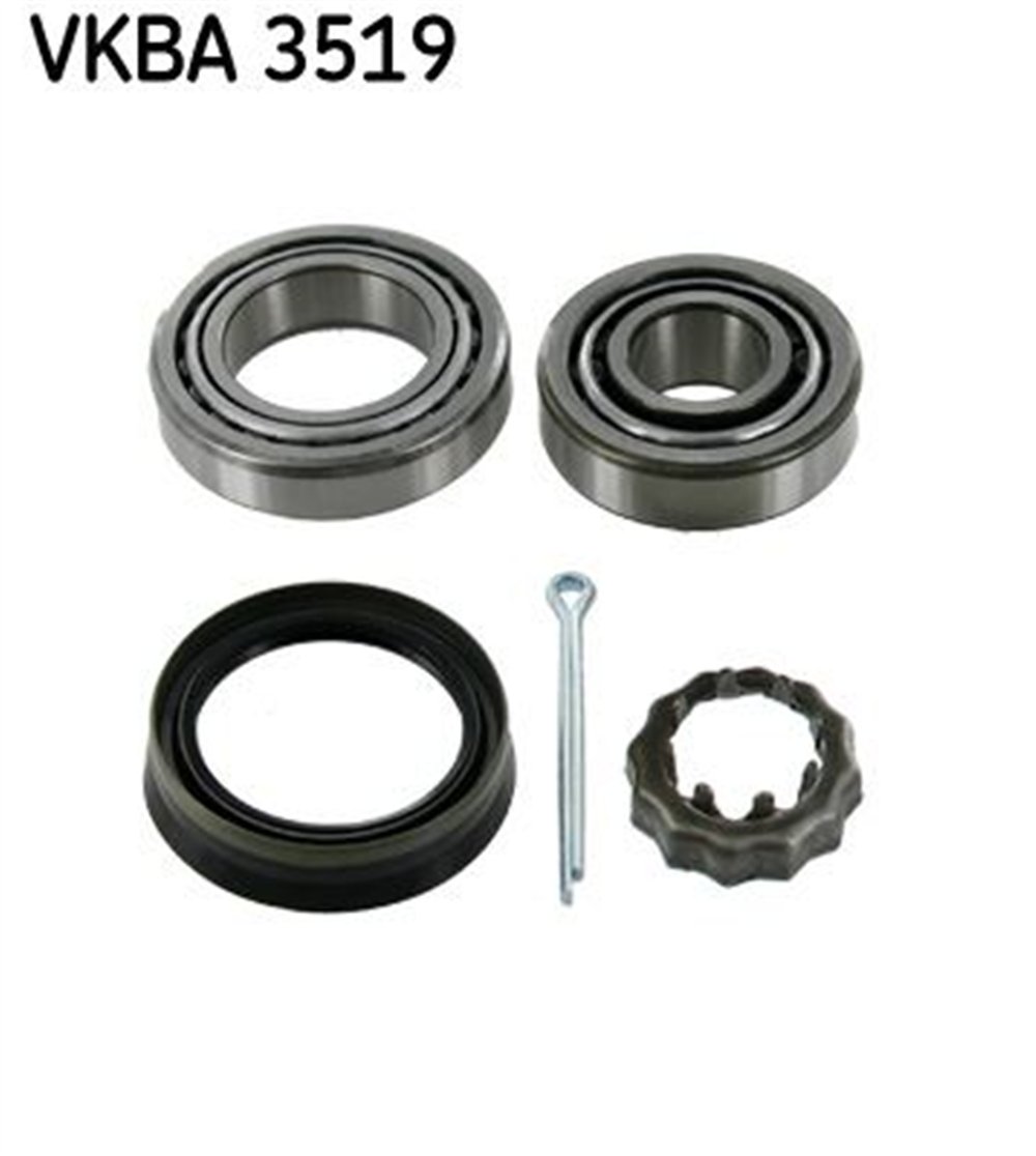 SKF 3519 - Teker Rulmani Arka - Vw A4