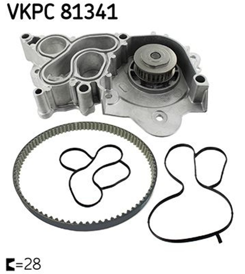 SKF 81341 - Devirdaim - Vw Golf7-polo-passat-a3-leon