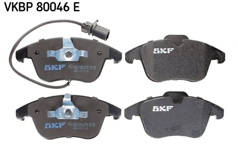 SKF E - Fren Balatasi Ön - Vw A4-a5