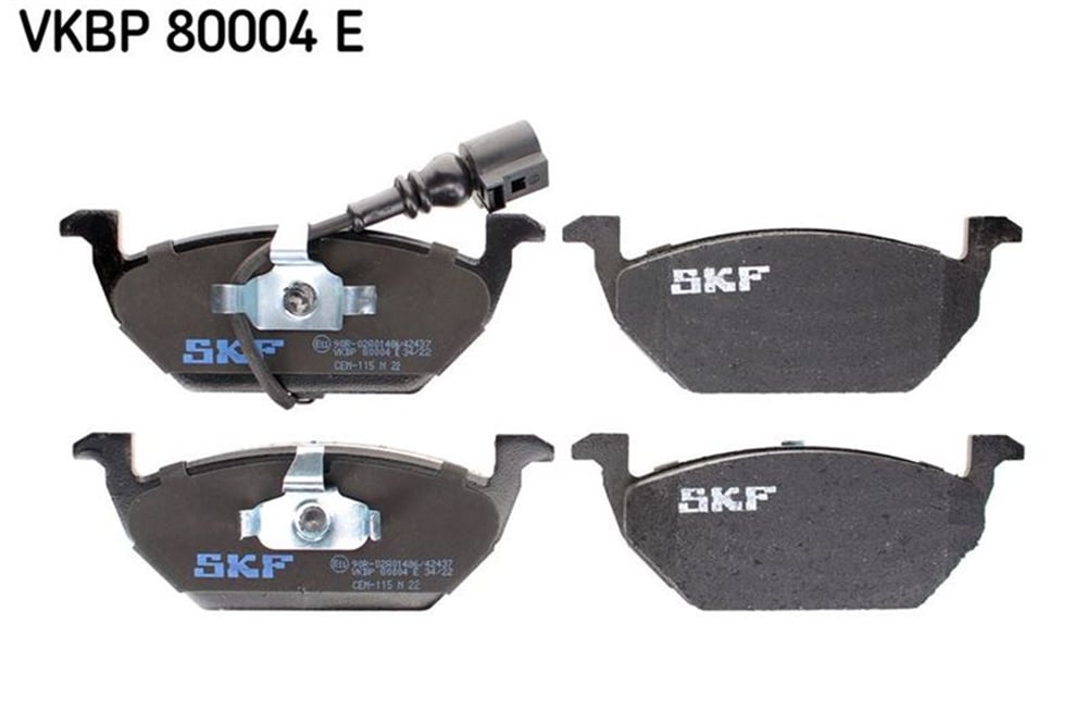 SKF E - Fren Balatasi Ön - Vw Golf4-golf5-jetta-bora-polo-a3-leon