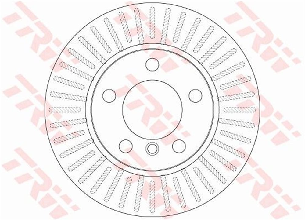 TRW DF6255 - Fren Diski Ön - Bmw F20-f20 Lci-f21-f21 Lci-f22-f22 Lci-f23-f23 Lci