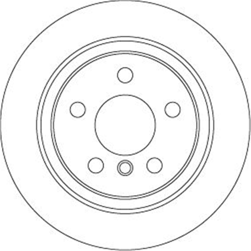TRW DF6756 - Fren Diski Arka - Bmw 1f40-2f45-f46-x1 F48-x2 F39 Mini F54-f60