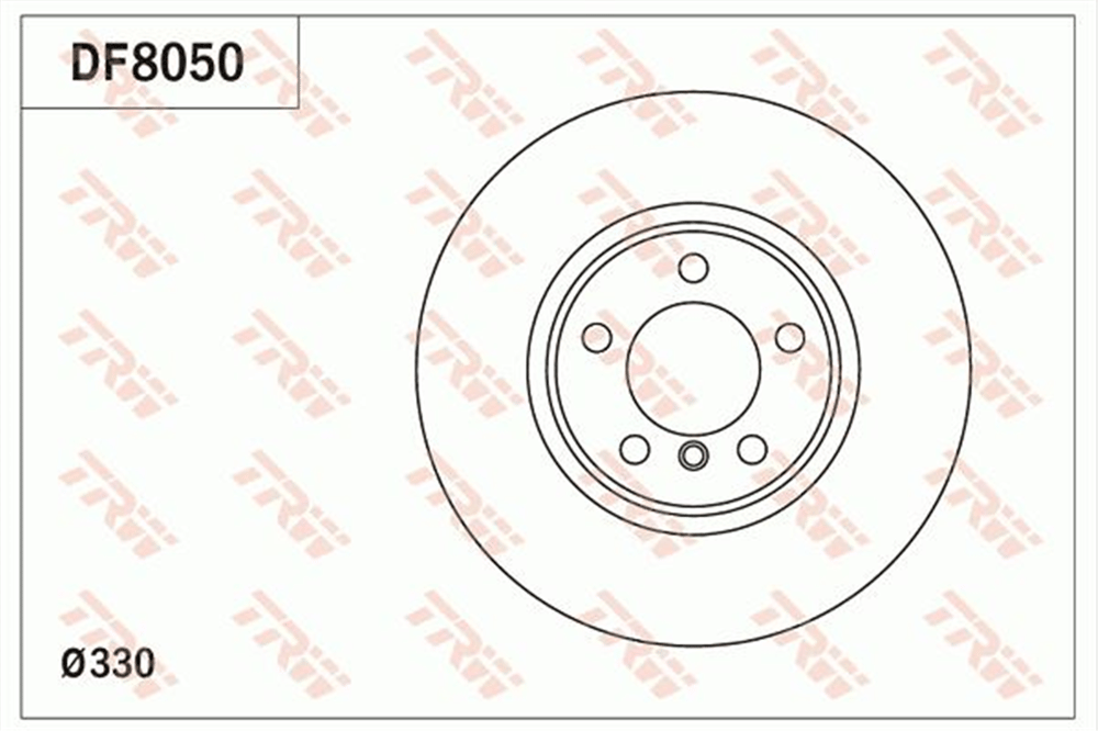TRW DF8050 - Fren Diski Ön - Bmw F22-f22 Lci-f23-f23 Lci-f30-f30 Lci-f31-f34 Gt-4f32-f32 Lci-f33-f33 Lci-f36 Gran Coupe