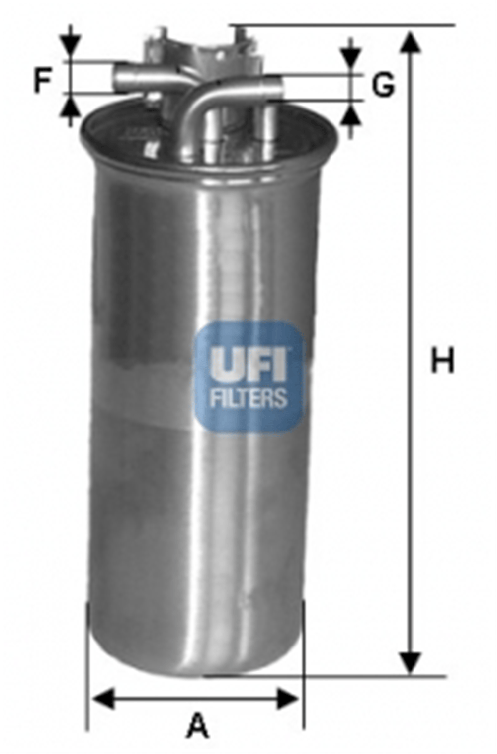UFI 24.001.00 - Yakit Filtresi - Vw A6