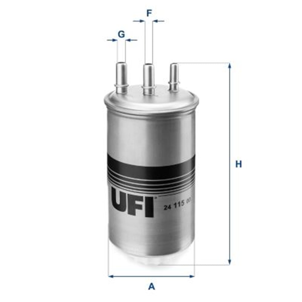 UFI 24.115.00 - Yakit Filtresi - Renault Logan/sandero
