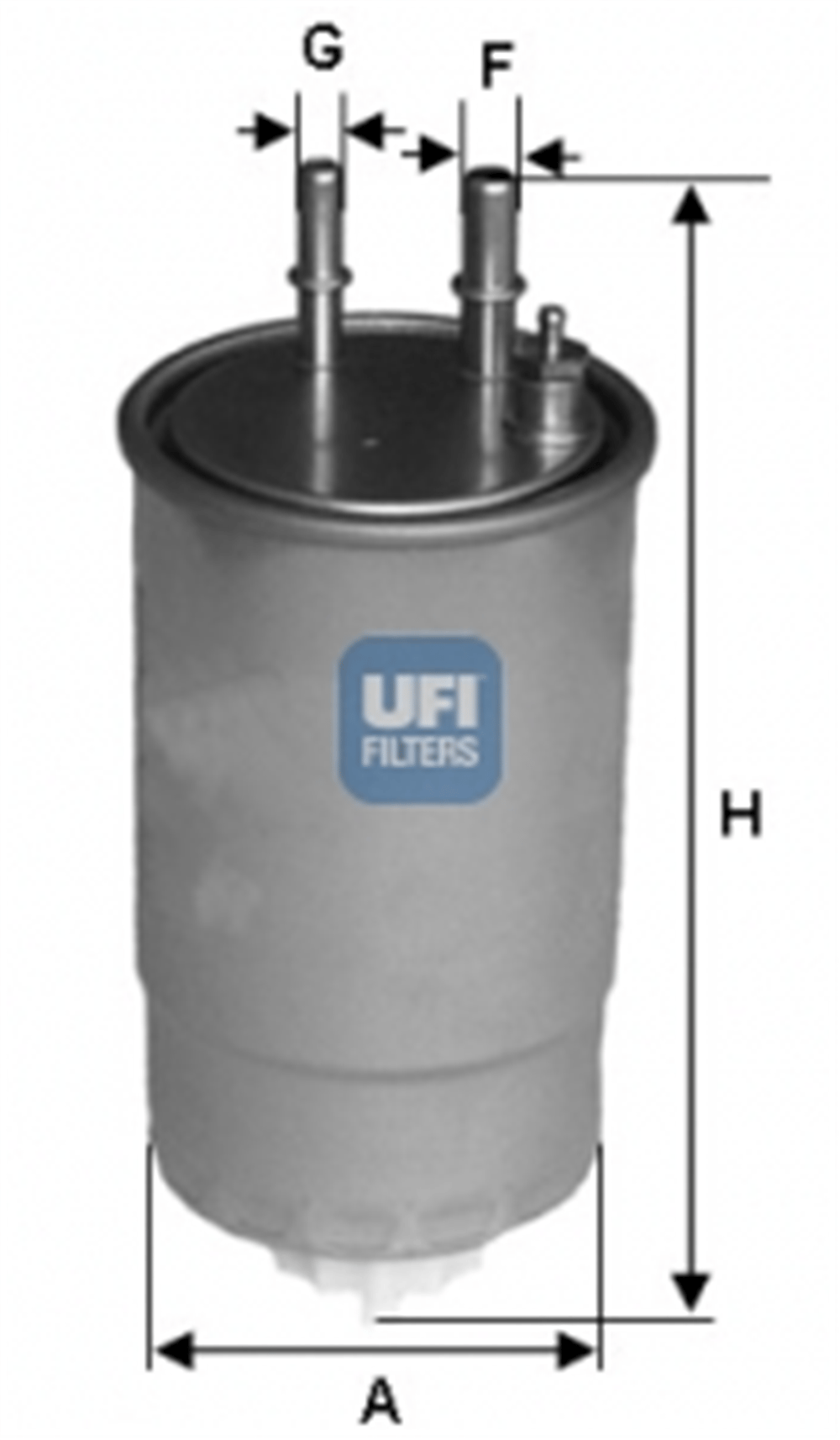 UFI 24.ONE.01 - Yakit Filtresi - Fiat Linea/doblo/fiorino