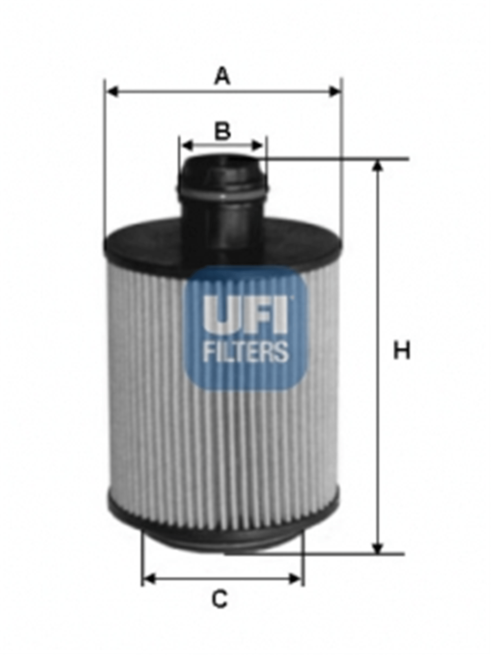 UFI 25.061.00 - Yag Filtresi - Fiat Doblo Iii-linea-punto-bravo-alfa 159 /giulietta/500 Astra J Corsa D Aveo