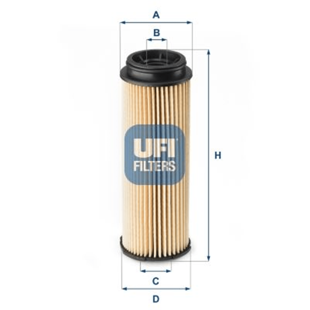 UFI 25.252.00 - Yag Filtresi - Bmw F20-f21-f22-f23-g20-g21-g28-f30-f31-f34-f35-f32-f33-f36-g30-g31-g32-g38-g11-g12-