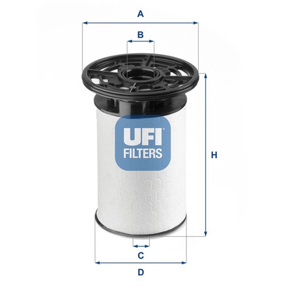 UFI 26.076.01 - Yakit Filtresi - Fiat Ducato Iv-alfa Romeo Giulia