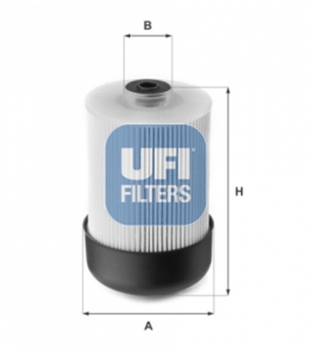 UFI 26.115.00 - Yakit Filtresi - Renault Clio Iv/captur/logan/sandero/mercedes-415
