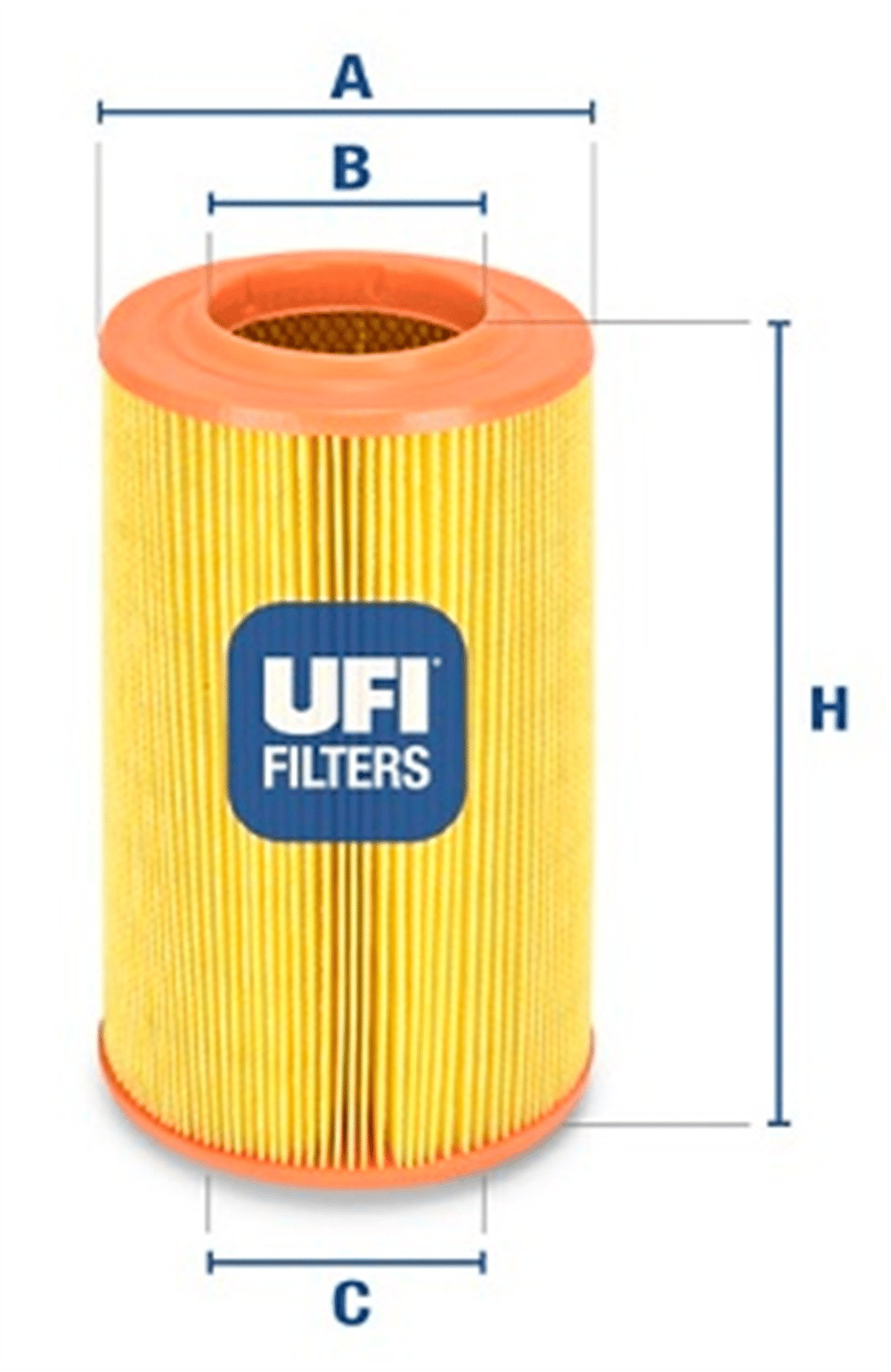 UFI 27.628.00 - Hava Filtresi - Fiat Ducato Iii/boxer-iii/jumper Iii