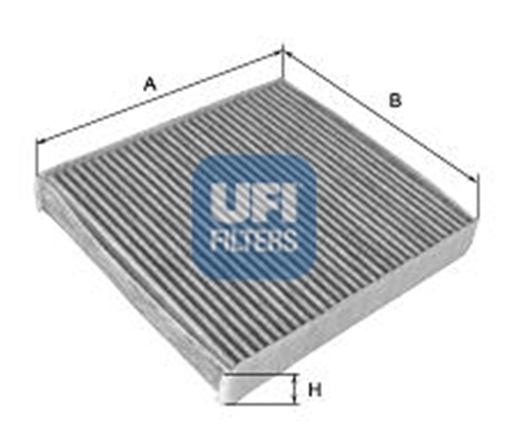 UFI 54.101.00 - Polen Filtresi - Vw A4-a6