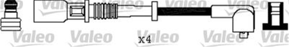 VALEO 346555 - Buji Kablosu Takim - Fiat Albea/palio/siena