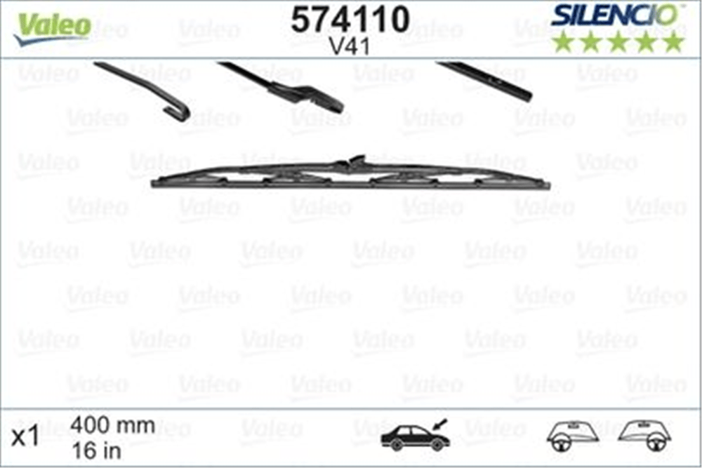 VALEO 574110 - Silecek Süpürgesi Arka - Bmw Land Rover Discovery Iii Sport