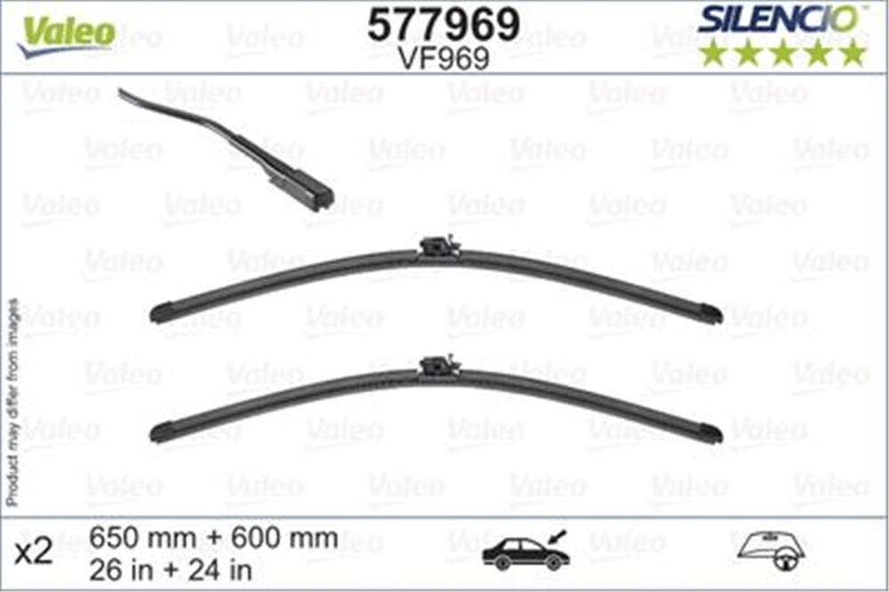 VALEO 577969 - Silecek Süpürgesi Ön Takim - Mercedes W907-910