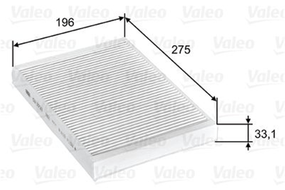 VALEO 715597 - Polen Filtresi - Bmw Land Rover Discovery Sport-freelander 2 Evoque