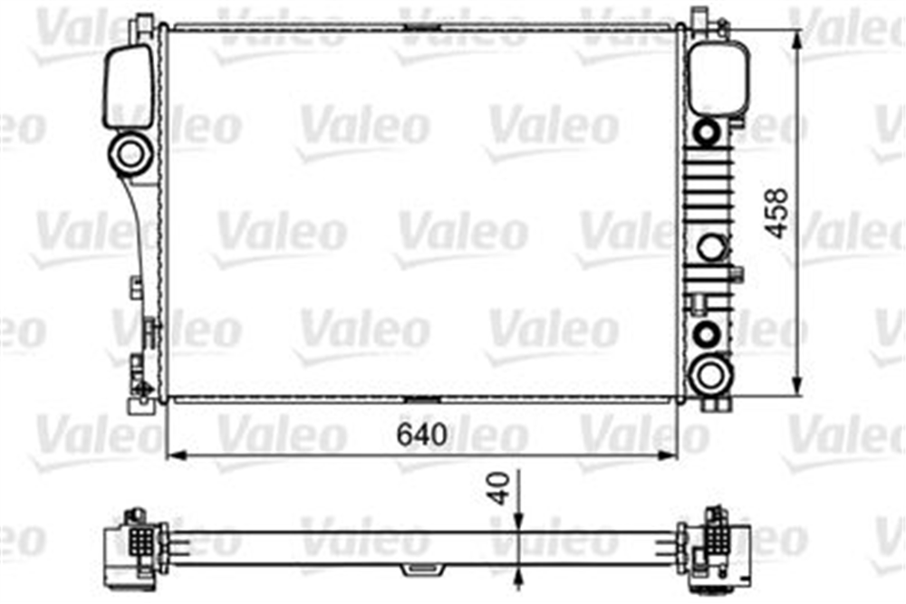 VALEO 735299 - Su Radyatörü - Mercedes 221-216