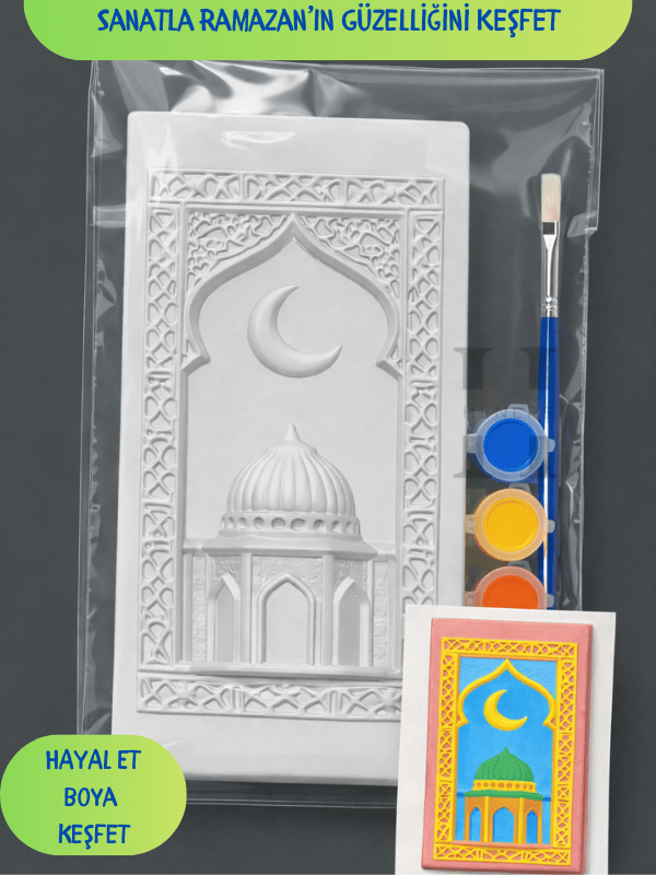 Dini Tema Ramazan Set - 1 Adet / Plastik