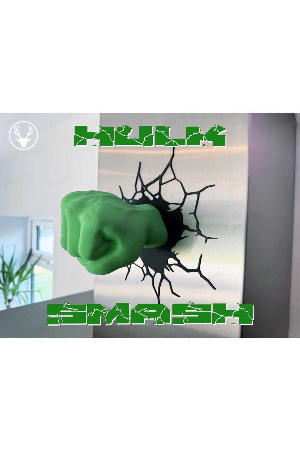 Hulk Yumruğu Duvar Aksesuarı