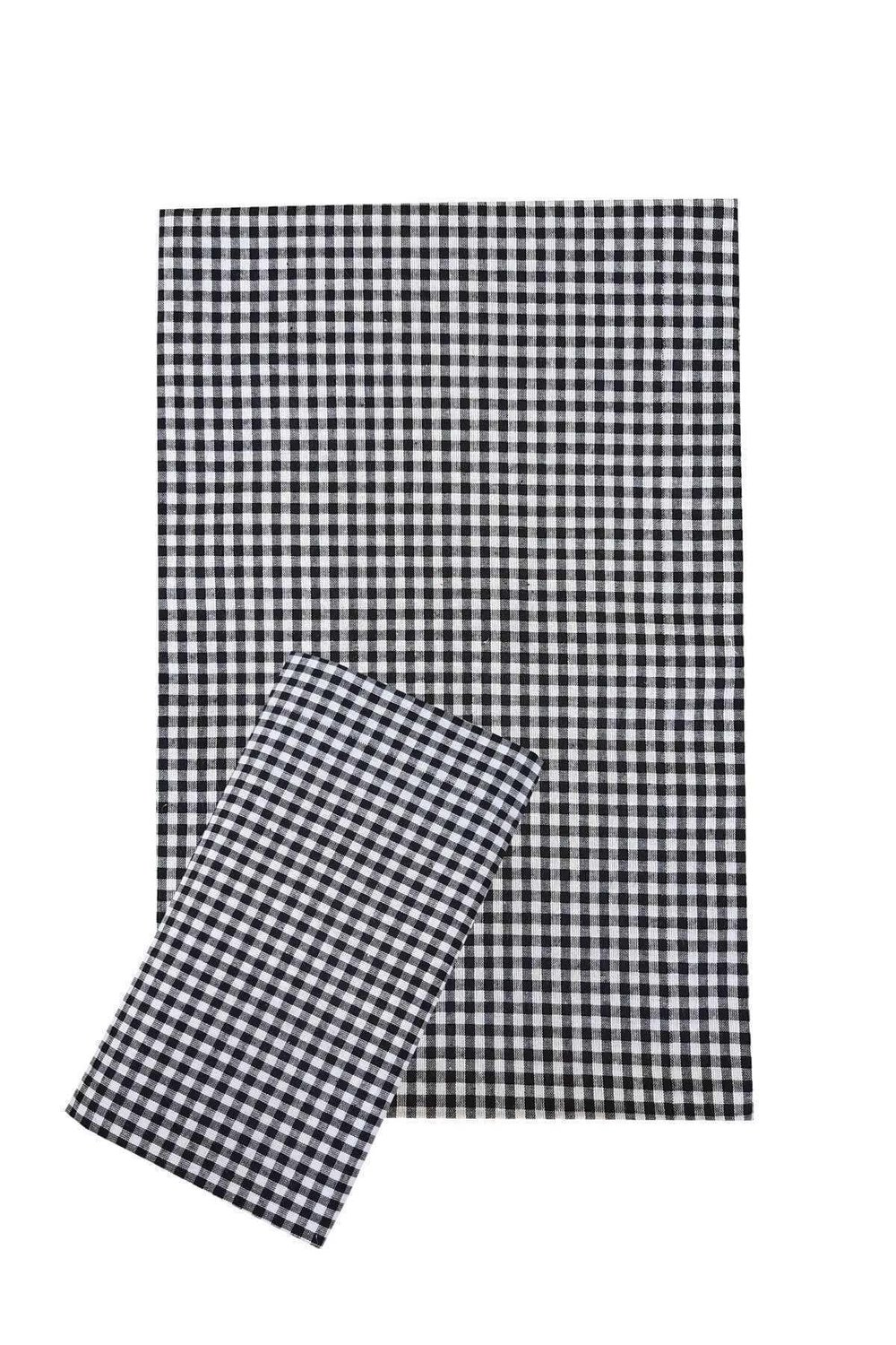 Zefir Desen Sofra Bezi Masa Örtüsü 170 x 170 Cm Siyah