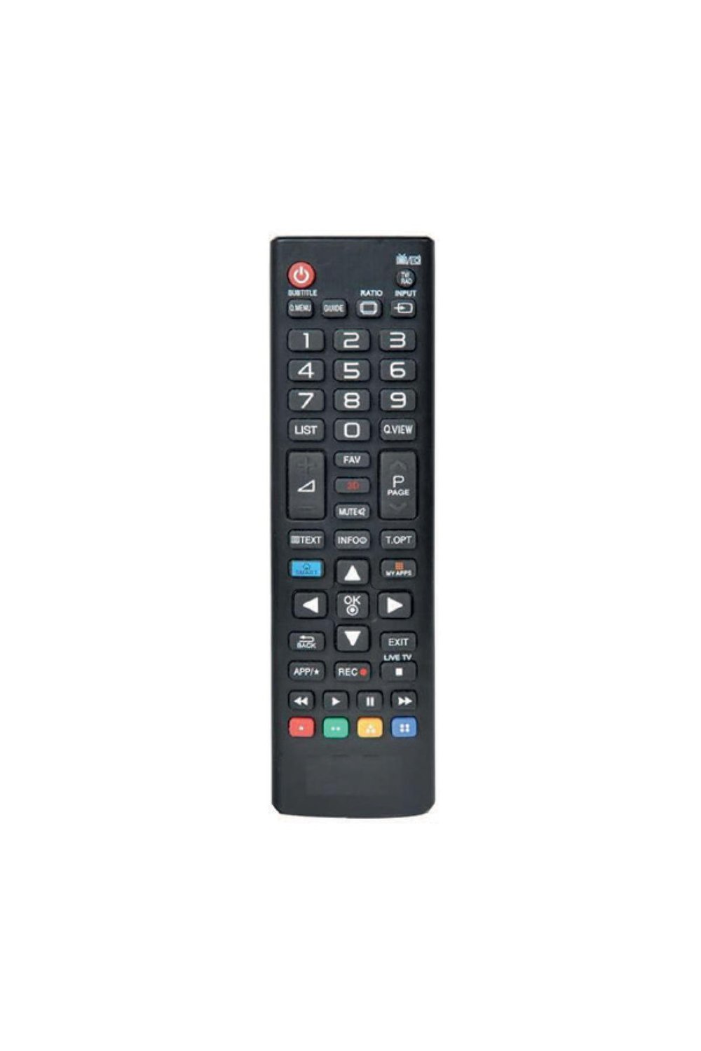 LCD 3D’li Uydulu Kumandası – Model: HRL9804 / RM-L1162