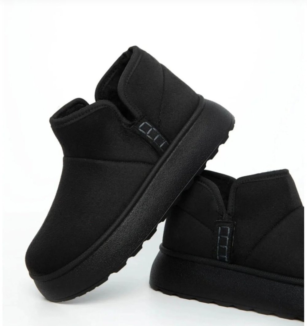 SİYAH PELUŞ KADIN UGG