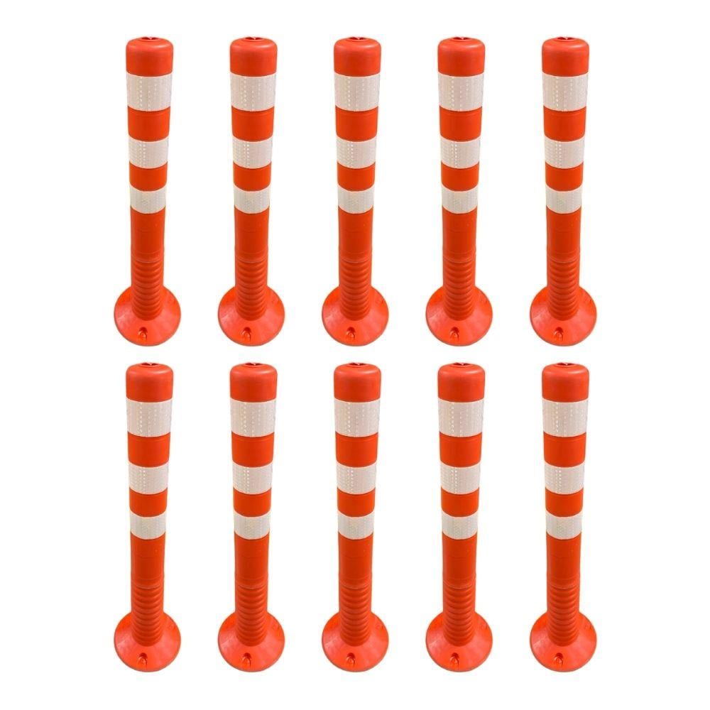Ekonomik Turuncu 75 cm Esnek Delinatör 10’lu SetEKODEL75-SET10Ekonomik Turuncu 75 cm Esnek Delinatör 10'lu Set