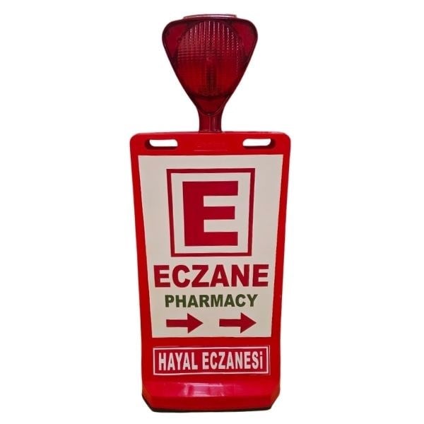 Kırmızı Işıklı Eczane Yönlendirme Dubası