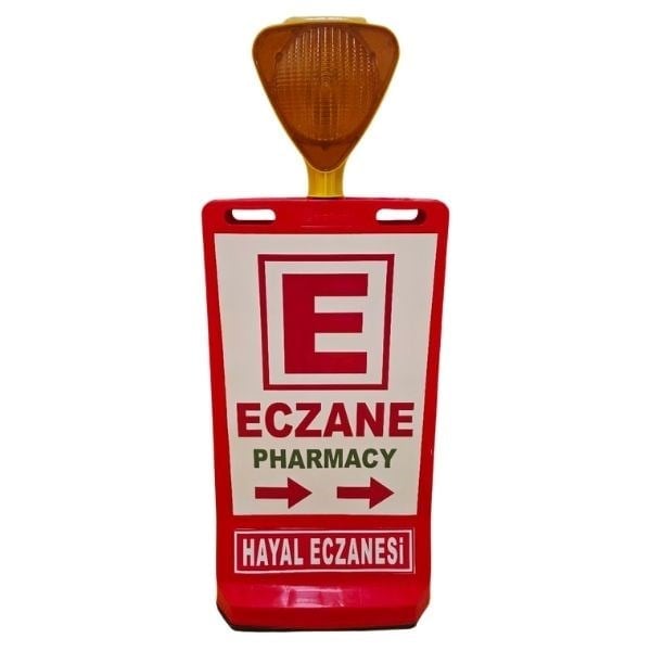Sarı Işıklı Eczane Yönlendirme Dubası