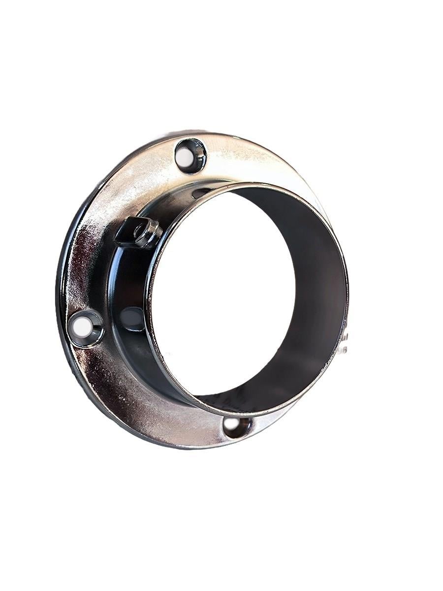 Askı Flanşı Krom Daire Dolap Elbise Askı Aparatı 51 mm İç Çapı
