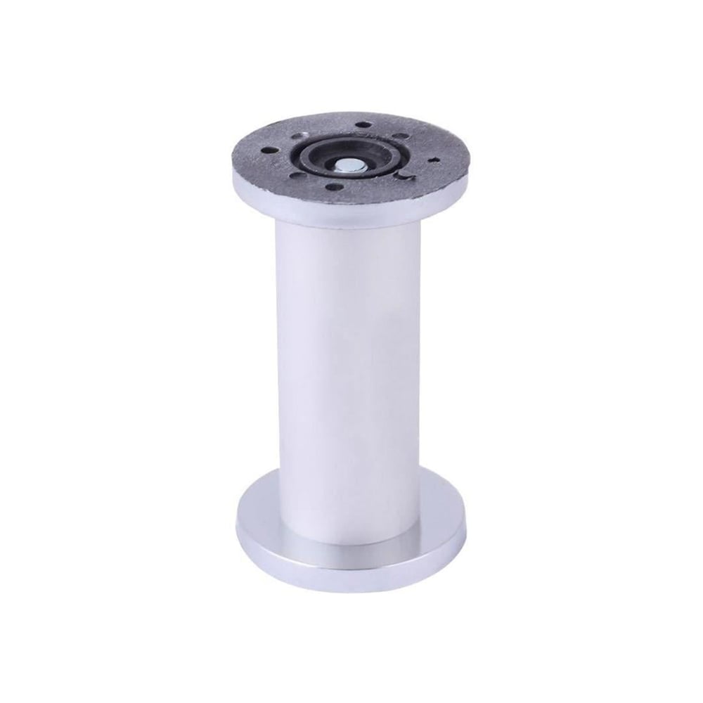 Bambu Ayarlı Ayak 8 Cm Gri Metal Gövde - Orta Destek Ayak, Dolap Ayağı, Komodin, Baza, Kanepe Koltuk Ayağı, Gardrop Ayağı