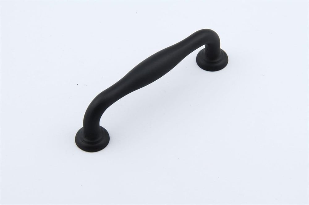 Oba 224 mm Siyah Kulp Mobilya Dolap Çekmece Vestiyer Kulpları