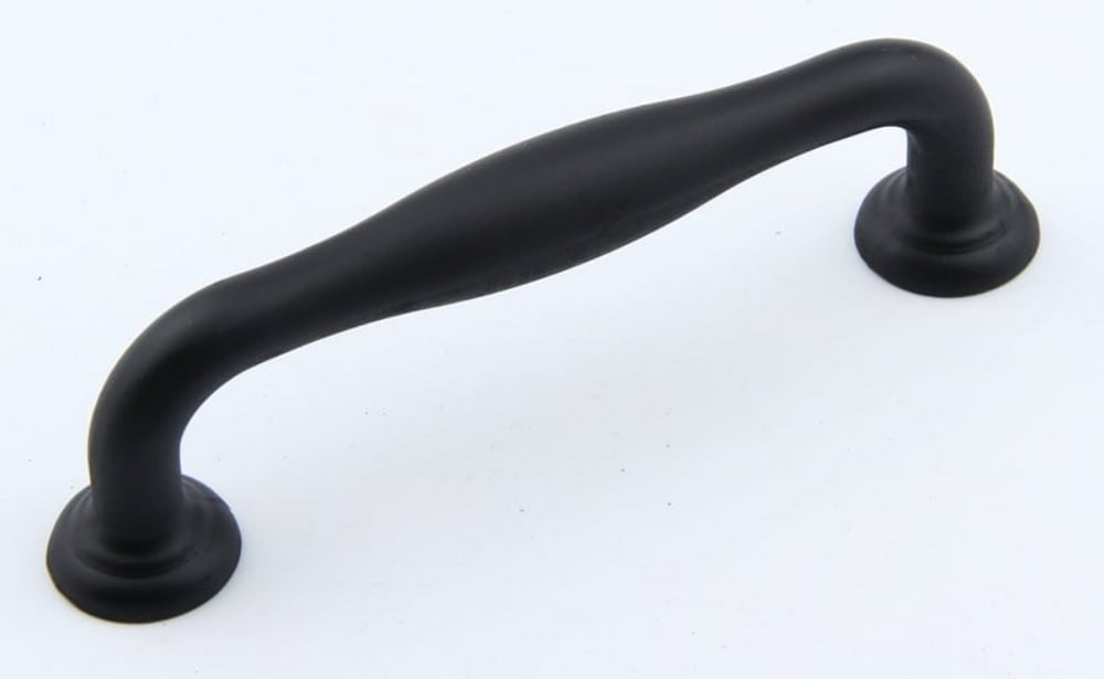 Oba 224 mm Siyah Kulp Mobilya Dolap Çekmece Vestiyer Kulpları