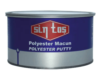 Sintaş Polyester Çelik Macun 1 Kg Beyaz + Dondurucu Tüp