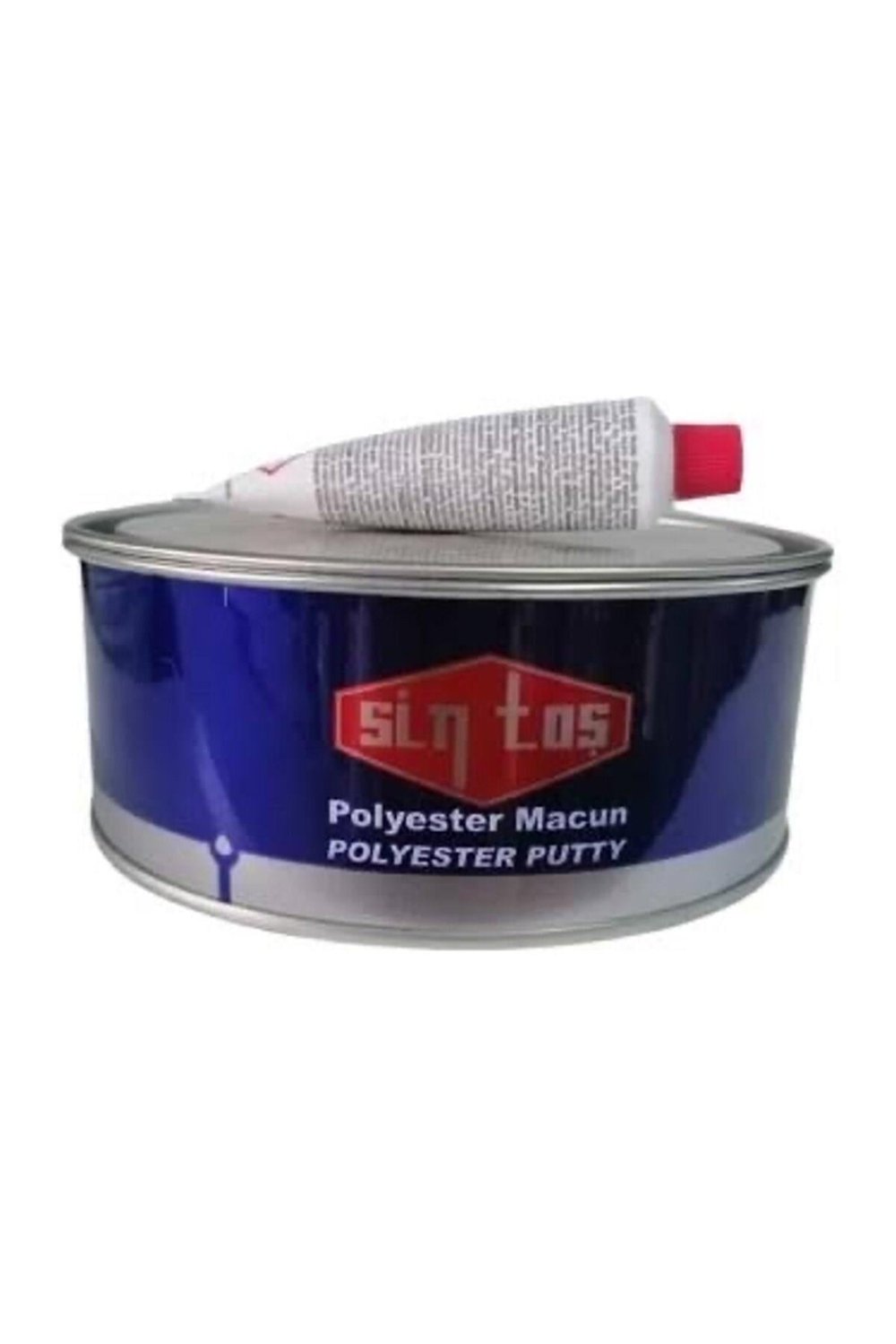 Sintaş Polyester Çelik Macun 1 Kg Beyaz + Dondurucu Tüp