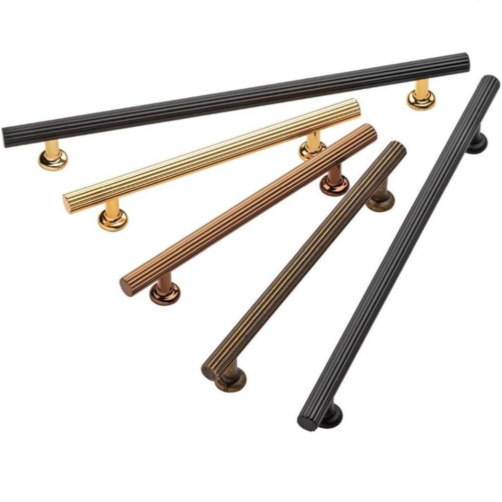 Toprak 128 mm Siyah Kulp Mobilya Dolap Çekmece Vestiyer Kulpları-İMZA