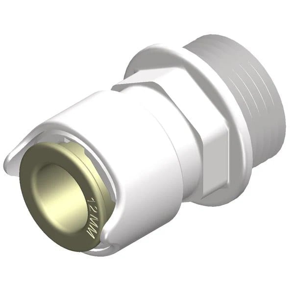 Whale Su Erkek Adaptör 1/2″ BSP – 12 mm