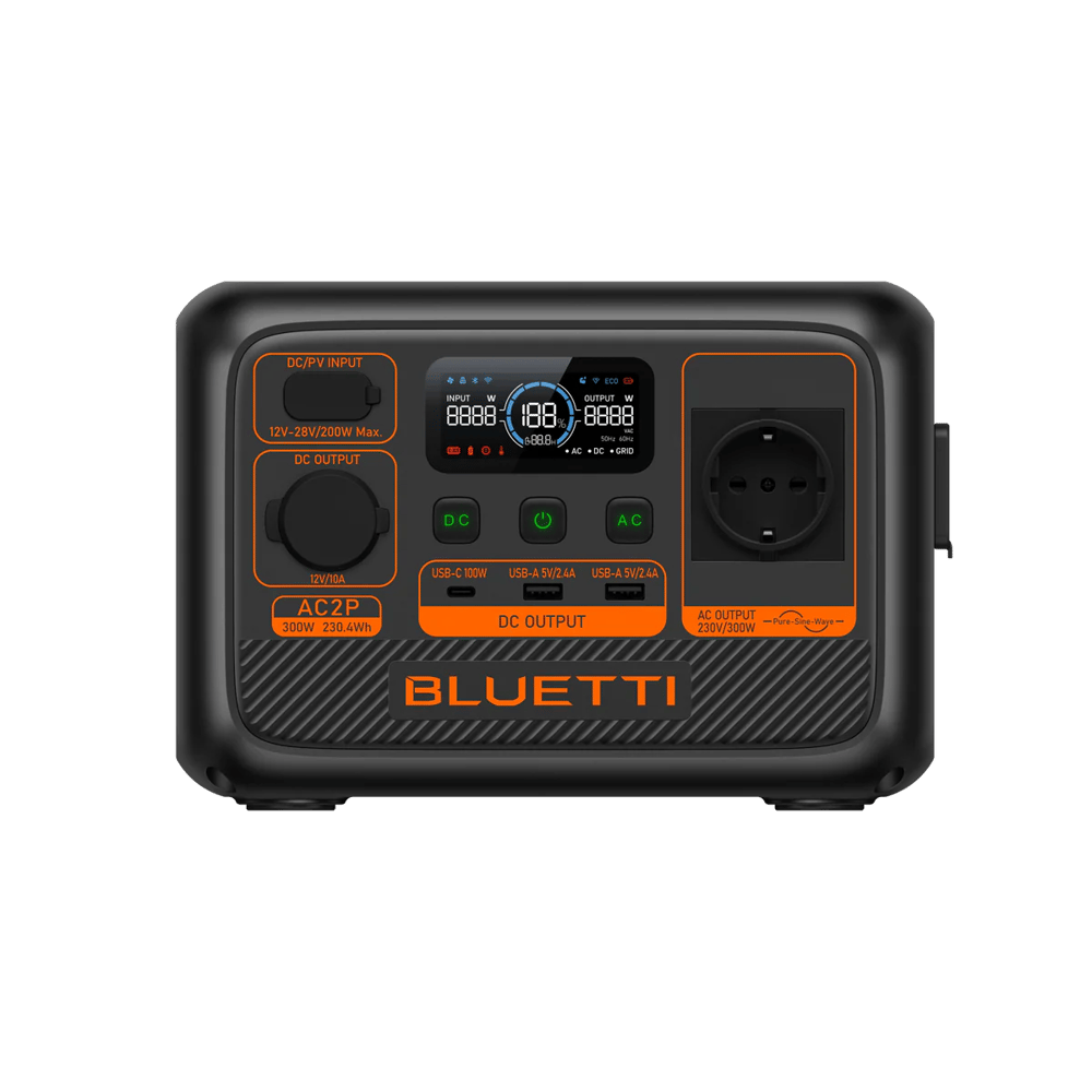 Bluetti AC2P 230.4Wh Kapasiteli Taşınabilir Güç Kaynağı