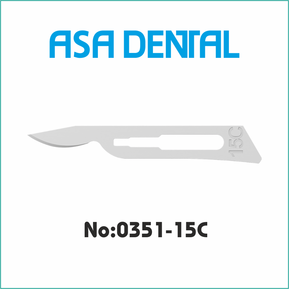 Asa Dental Bistüri Ucu - 0351-15C  100'lü