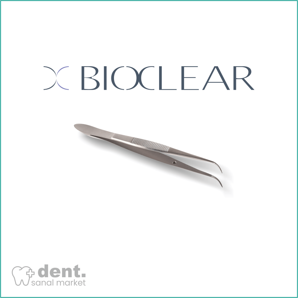 BIOCLEAR Curved Micro Pliers C7 / Kavisli Mikro Pens