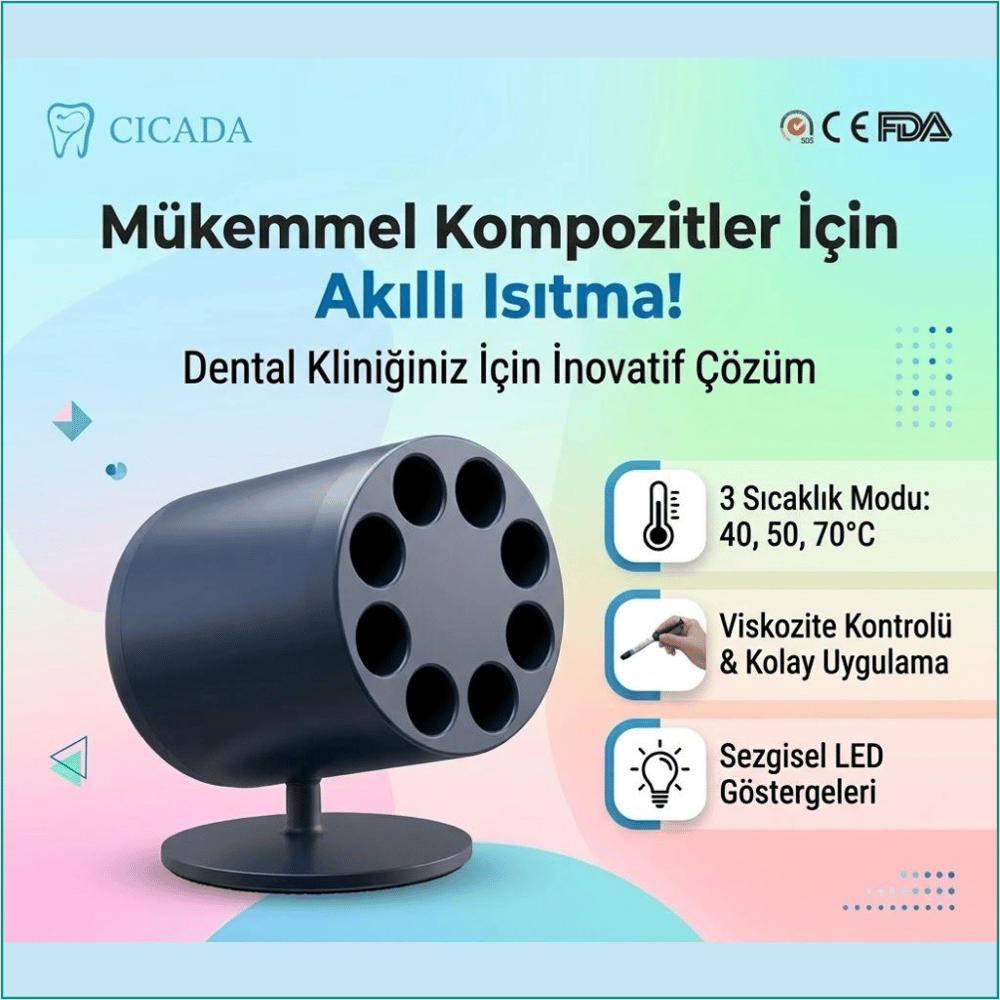 Cicada Dental Kompozit Isıtıcı