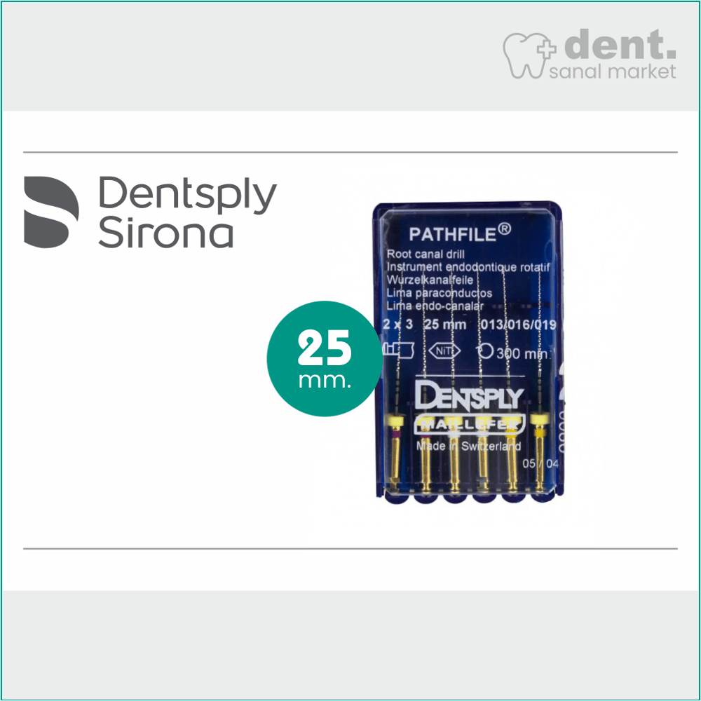 DENTSPLY PATHFILE Kök Kanalı Şekillendirme Eğesi 25mm