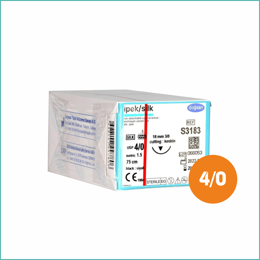 Doğsan İpek 4/0 Emilemeyen Sütur