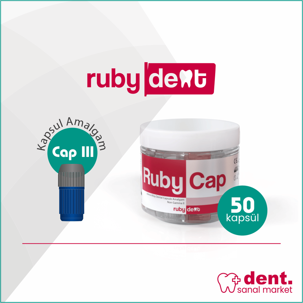 RUBY DENT RubyCap III / Kapsül Amalgam
