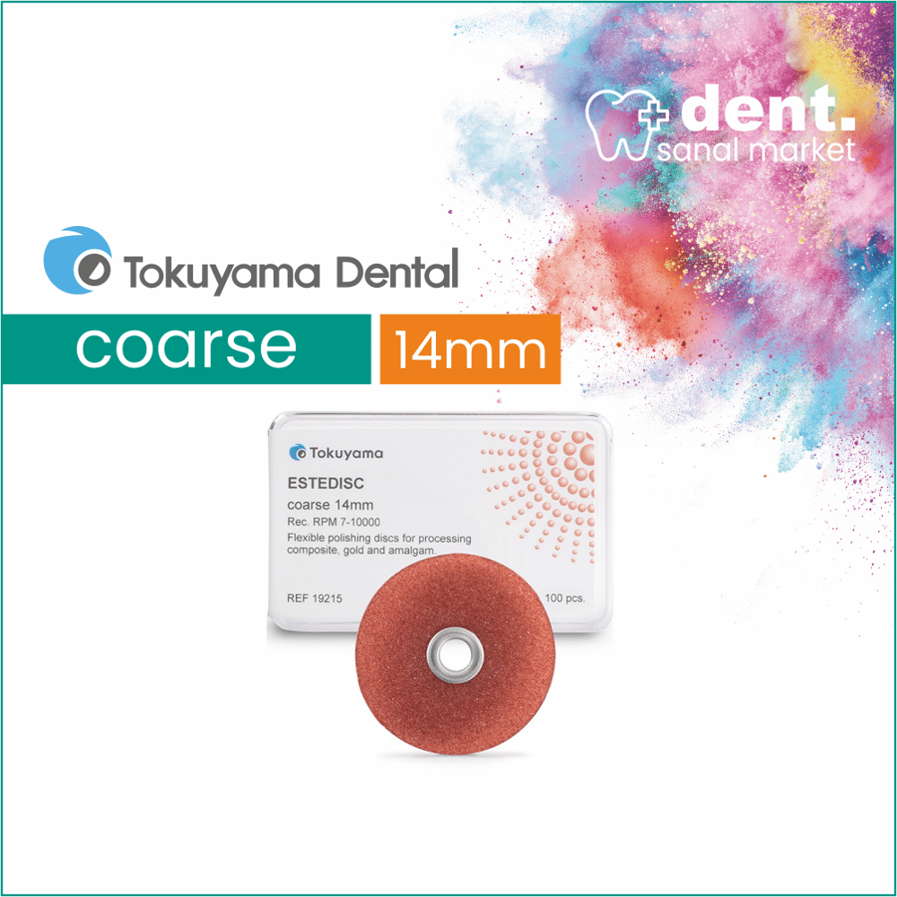 TOKUYAMA Estedisc Coarse 14mm / Cila Diski