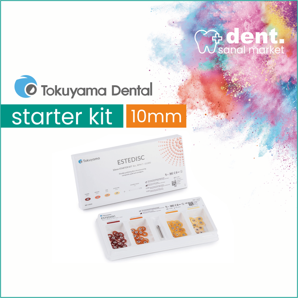 TOKUYAMA Estedisc Starter Kit 10 mm / Cila Diski