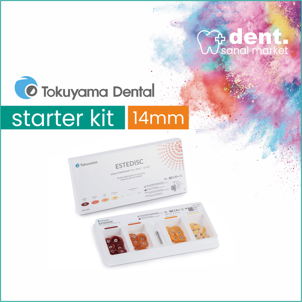 TOKUYAMA Estedisc Starter Kit 14 mm / Cila Diski