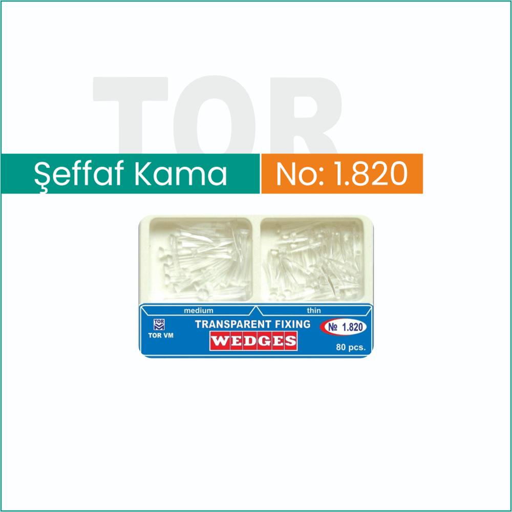 TOR Anatomik Şeffaf Kama / No: 1.820