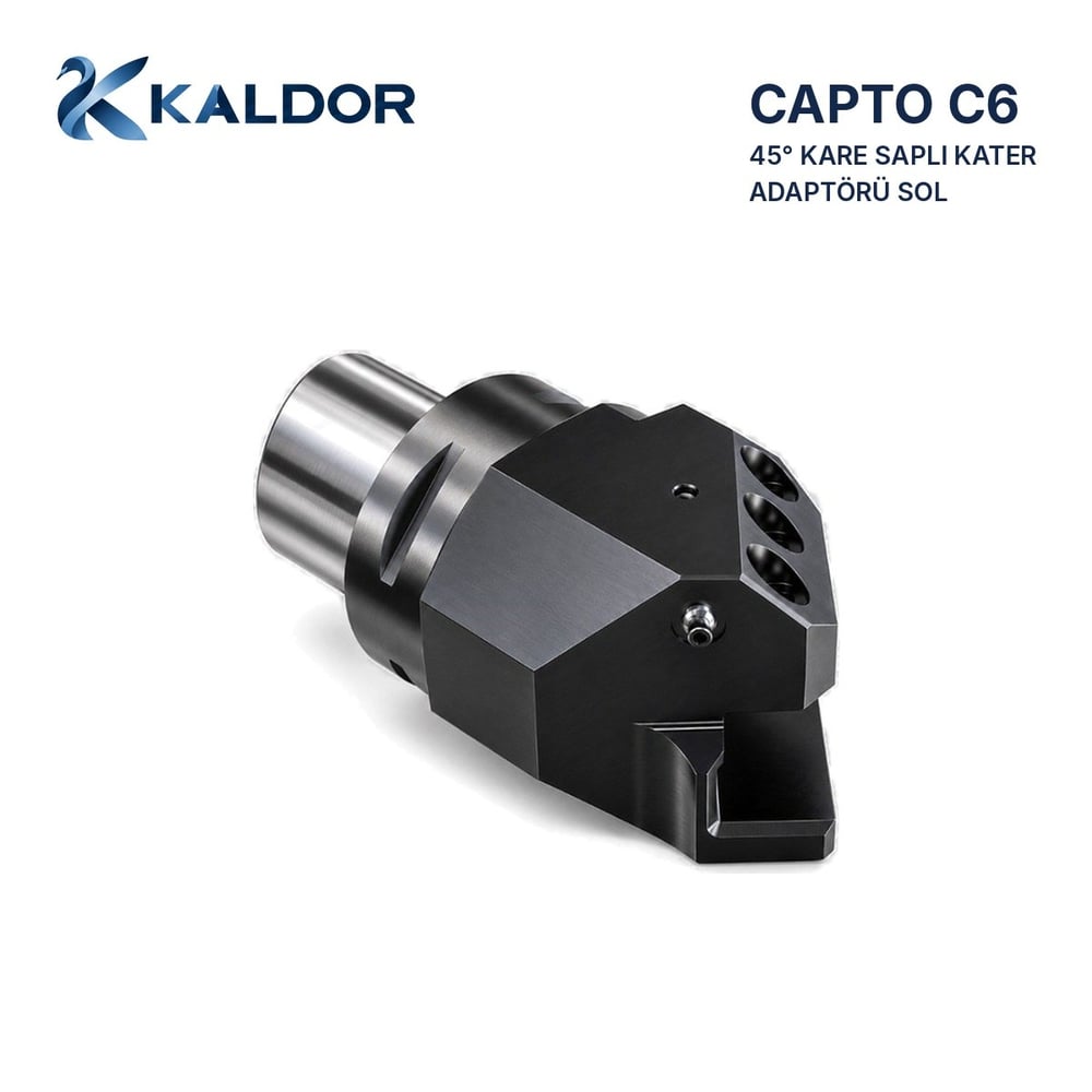 Capto C6 45° Kare Saplı Kater Adaptörü Sol
